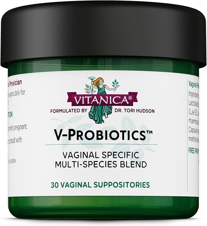 Vitanica V-Probiotics, 30 Suppository Capsules