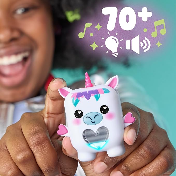 Meadowmist The Unicorn, Electronic Pet Unicorn Toy, 70+ Responses, Interactive Fidget Toys for Girls & Boys Ages 5+