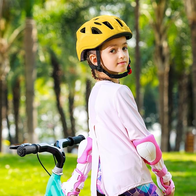 Kids Bike Helmet,2 Sizes Adjustable for Youth Child Boys & Girls Ages 3-5-8-14,Ventilation and Multi-Sport for Bicycle Skate