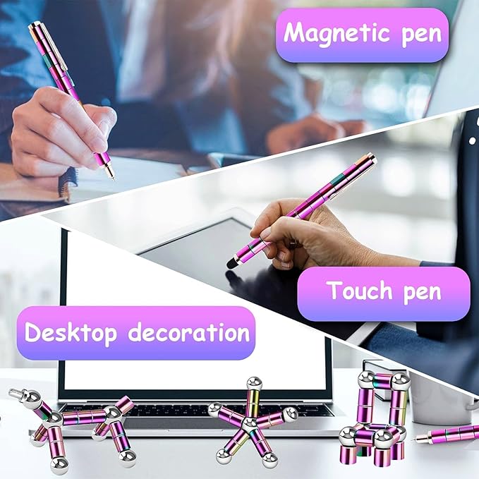 Fidget Pen Gift for Teen Boys - Magnetic Pen Cool Birthday Gifts for 10 11 12 13 14 15 16 17 18 Year Old Girls - Popular Gifts for Teenage Young Men Magnet Toys Men's High School Graduation Gifts