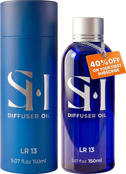 Lavender LR13 Hotel Scent Diffuser Oil | 5.07 Fl oz (150 ml) - Waterless Diffuser Oil Refill & Highly Concentrated Fragrance Oil, Diffuser Oil Scents Luxury, Hotel Oil Diffuser
