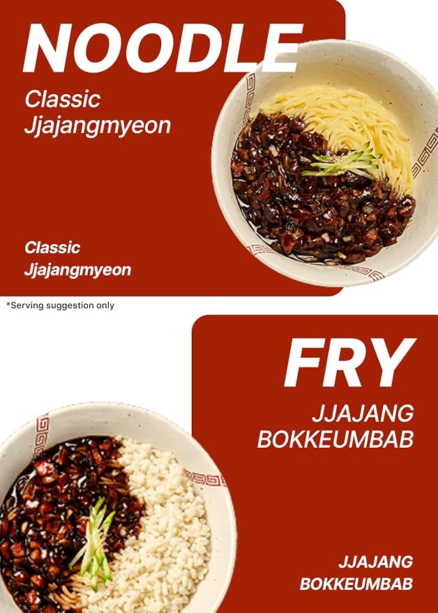 TBK THEBORN Korean Black Bean Sauce, Jjajang Sauce for Noodles & Rice 3.2kg | Ready-to-use jjajang sauce with a rich savory black bean flavor for noodles, rice and stir-fried dishes