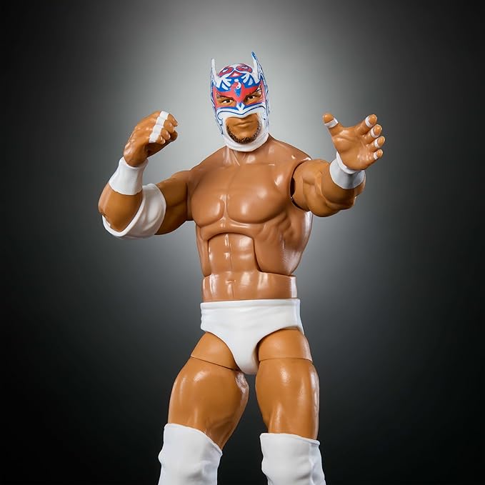 Mattel WWE Elite Action Figure & Accessories, Series #113 6-inch Collectible Dragon Lee with 25 Articulation Points & Swappable Hands