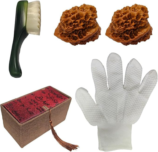 1 Pair Wenwan Walnuts, Premium Natural Chinese Walnuts, for Stress Relief, Relaxation & Daily Hand Exercise Practice
