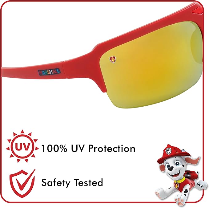 ARKAID PAW Patrol Boys Sunglasses | Chase, Marshall and Rubble | Safe UV400 | One Size Fits Most Kids