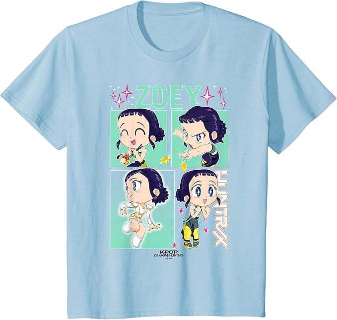 Kpop Demon Hunters Zoey Officially Licensed T-Shirt