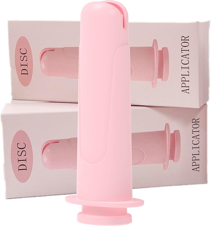 DISC Applicator Only for Menstrual Discs-Ergonomic Insertion Tool, Hygienic Reusable Menstrual Disc Applicator for Women