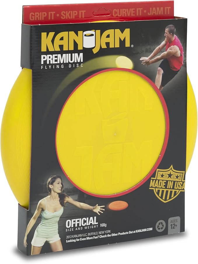 Kan Jam Premium Frisbee for Outdoor Games, Official Disc