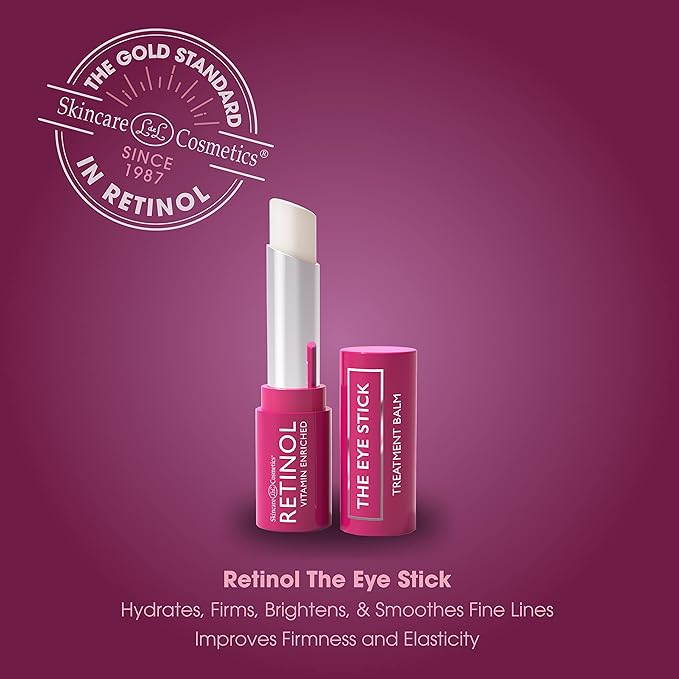 LIVAURA Retinol Anti-Aging Eye Stick – Treatment Balm – Your Beauty Secret for Younger Looking Eyes – Hydrates, Brightens, and Smooths Fine Lines – Vitamin A, C and E Minimizes Aging Effect on Eyes
