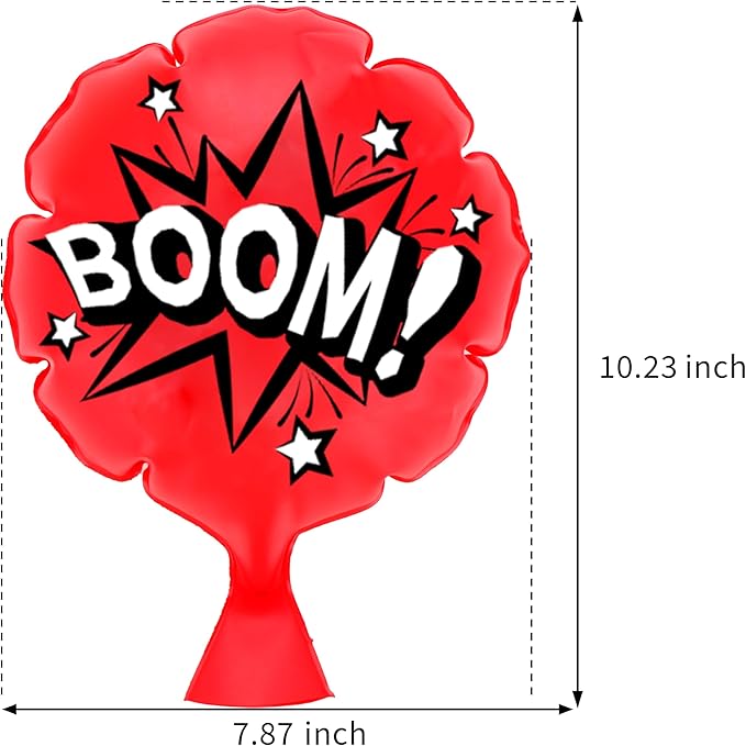 4 Pack 8" Whoopie Cushion for Kids, Large Whoopee Cushion Party Favor, Woopie Cushion Funny Prank Gag Novelty Trick Joke Gift and Gift and Toy for Kids Party Office Home（4pcs）
