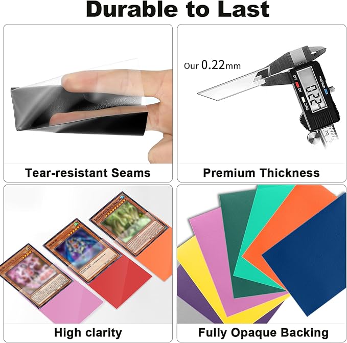 Grey Card Sleeve 200 Pack Compatible with Yu-gi-oh Card Sleeve Japanese Small Card Sleeves Photocard Sleeves, Back Textured Perfect Shuffling, Protect Your Japanese Sized Never Tear