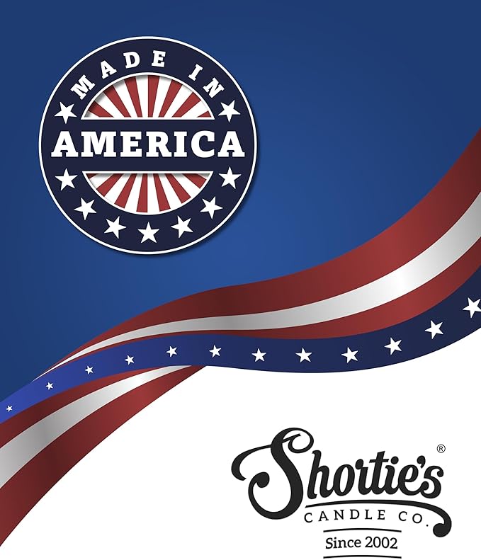 Shortie's Candle Company Vanilla Bean Natural Soy Wax Melts - 1 Highly Scented 3 Oz. Bar - Made with 100% Soy and Essential Fragrance Oils - Phthalate & Paraffin Free, Vegan, Non-Toxic