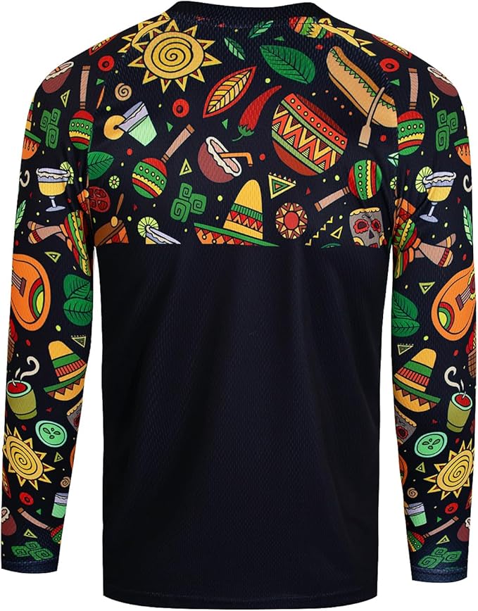 Weimostar Dirt Bike Jersey Youth Long Sleeve Off-Road Motocross Downhill Cycling t Shirt MTB Bicycle Biking Top for Boy Girl