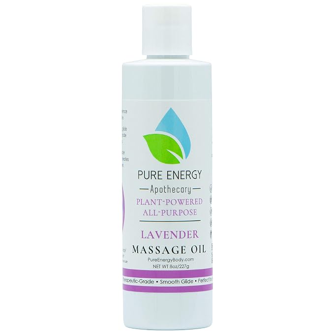 Pure Energy Apothecary Massage Oil - Lavender 8 oz