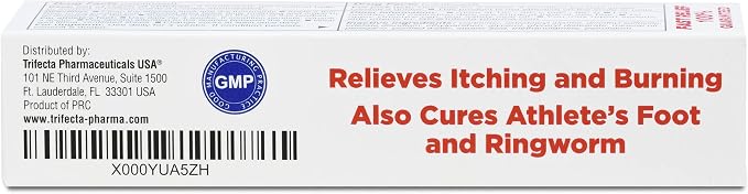 Miconazole Globe (6 Pack) 2% Nitrate 2% Antifungal Cream, Cures Most Athletes Foot, Jock Itch, Ringworm and More. 1 OZ Tube