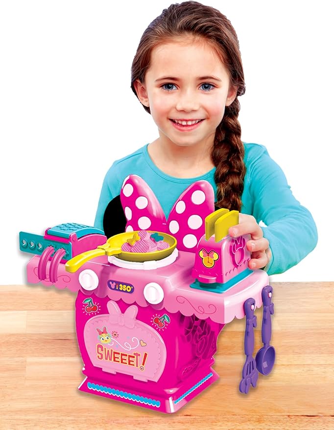Disney Junior Minnie Mouse Deluxe Kitchen Set