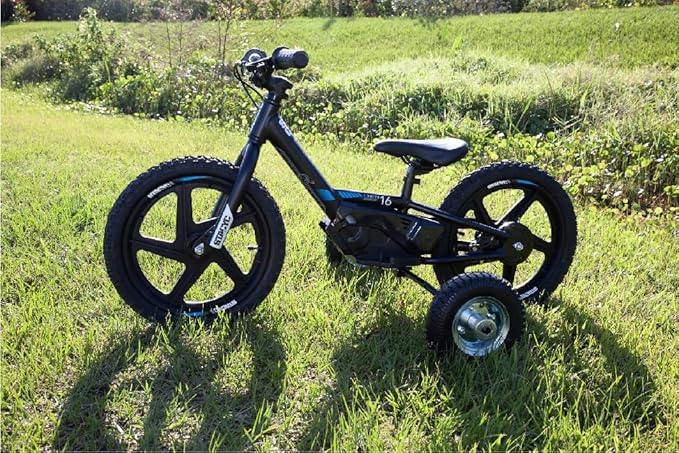 Hardline Products USA Wheels for Tots Training Wheels for Stacyc, KTM, Husqvarna, GAS GAS, and Harley-Davidson 12e/16e balance Electric Bikes - NOT compatible with 16e Elite model.
