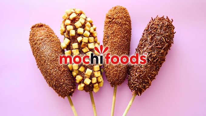 Original Mochi Corn Dog Mix - 4.5lbs - Crispy Chewy Fried Dough, Add Water, Cheese, Potatoes