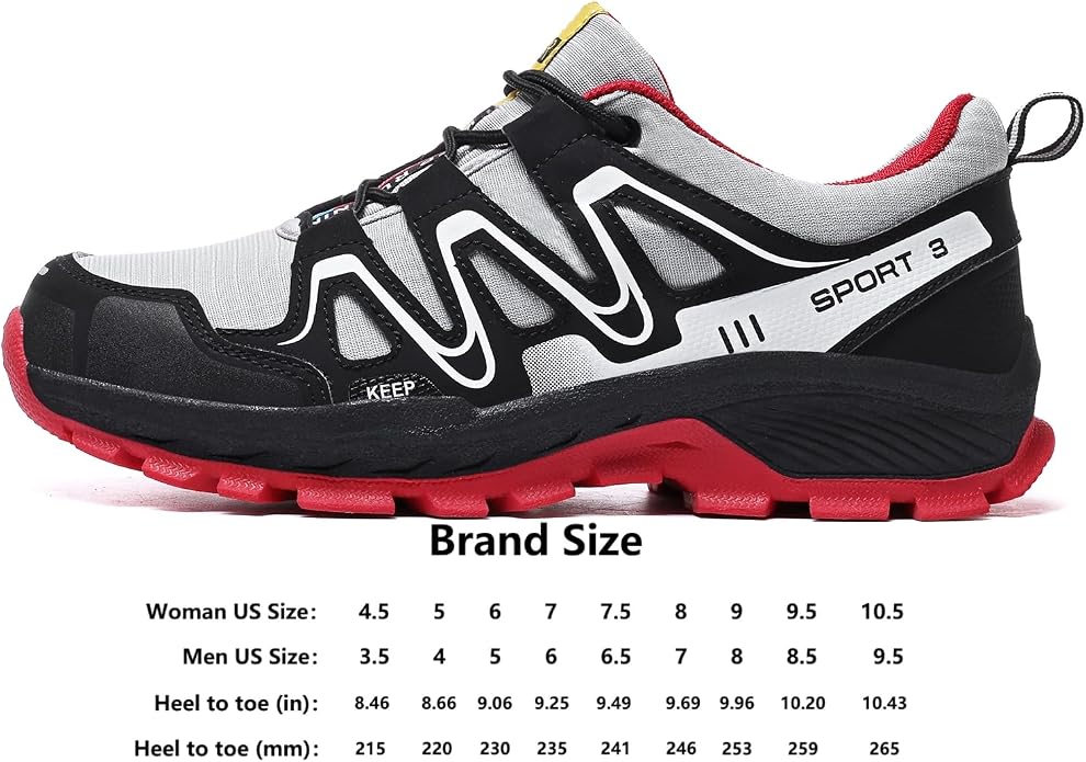 Women Hiking Shoes Casual Non-Slip Lightweight Comfortable Running Fashion Sneakers Walking Trekking Outdoor Shoes