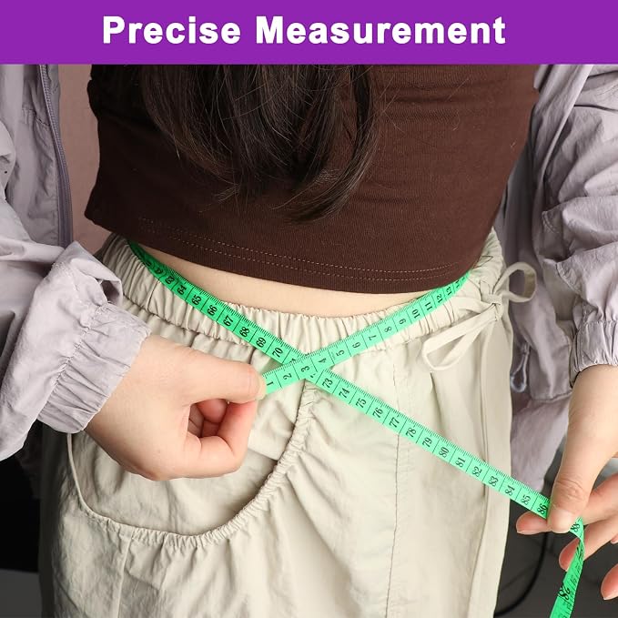 2PCS Magnetic Meridian Massage Brush Set with Measuring Tape, Circulation Boost Massage Tool Set, Soft Silicone Acupressure Brush with Anti-Slip Grip for Belly Back Leg Scalp (Purple)