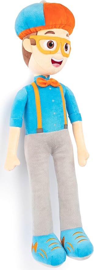 Jay Franco Blippi Plush Pillow Buddy - Super Soft Kids Character Pillow - Polyester Microfiber, 24 Inches