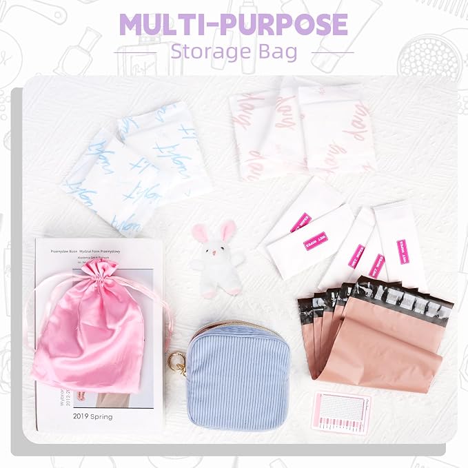 First Period kit for Girls, Corduroy Cute Sanitary Napkin Storage Bag, Menstrual Pad Bag Tampon Holder for Purse, First Period Gifts (Pink)