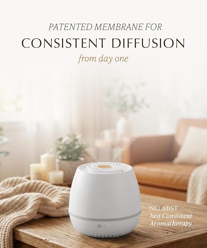 Cozy (Vanilla Essential Oil Refill), Compatible with STAROMA Waterless Essential Oil Diffuser – Premium Aromatherapy Fragrance, Gentle and Consistent Scent – for 200 sqft Small Home, Office, Car