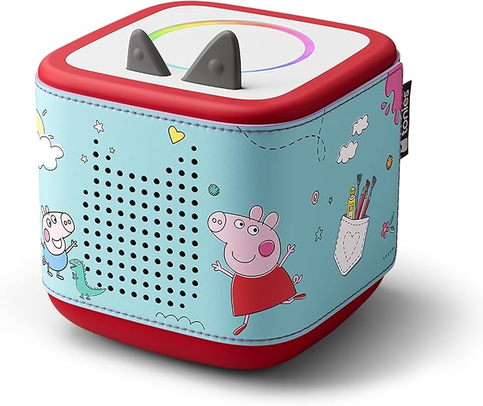 Tonies Sleeve - Decorative Wrap for Toniebox 2 - Peppa Pig