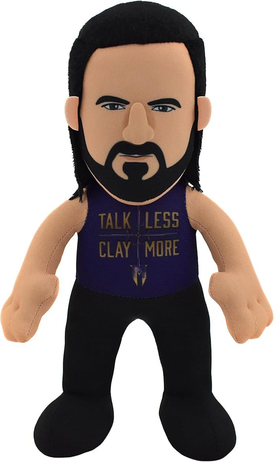 Bleacher Creatures WWE Drew McIntyre 10" Plush Figure - A Wrestling Superstar for Play or Display