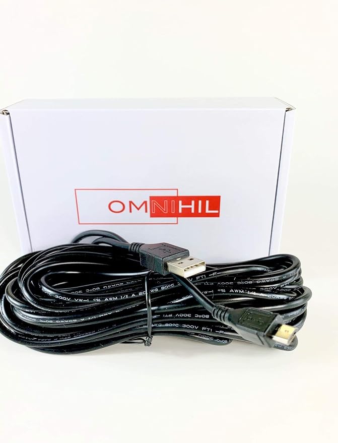 OMNIHIL 30 Feet Long High Speed USB 2.0 Cable Compatible with Renpho Body Composition Scale Model: ES-BR003