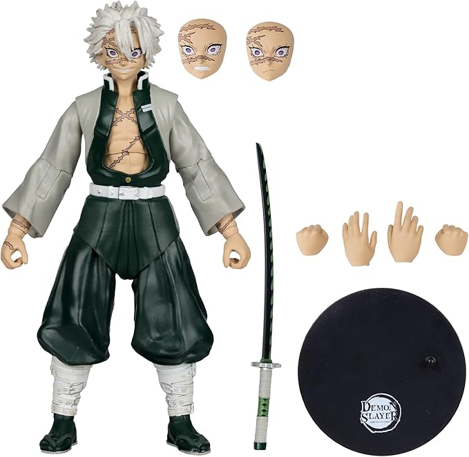 McFarlane Toys- Demon Slayer Sanemi Shinazugawa 7in Action Figure
