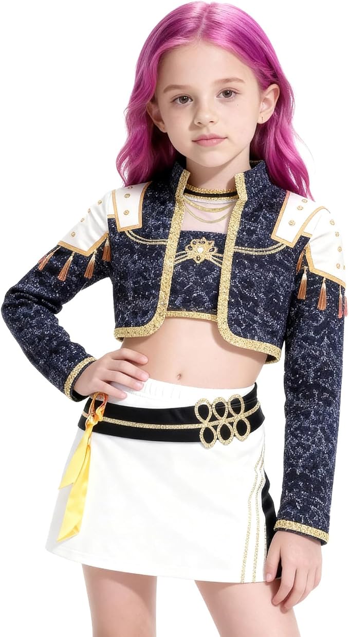 K Pop Costume Zoey Rumi Mira Outfits for Girls, Korea Idol Cosplay Cloth Birthday Gift