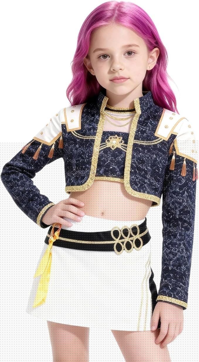 K Pop Costume Zoey Rumi Mira Outfits for Girls, Korea Idol Cosplay Cloth Birthday Gift