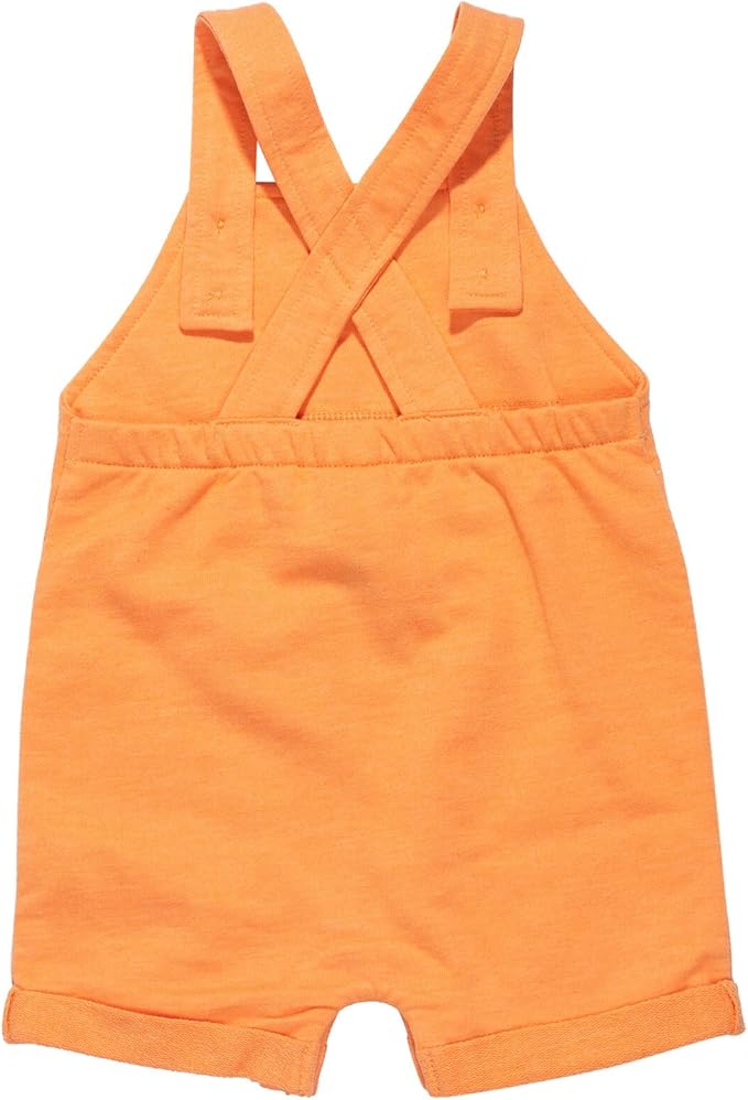 Disney Winnie the Pooh Baby Short Overalls, T-Shirt & Hat 3 Piece Outfit Set Newborn to Infant Sizes (0-24 Months)