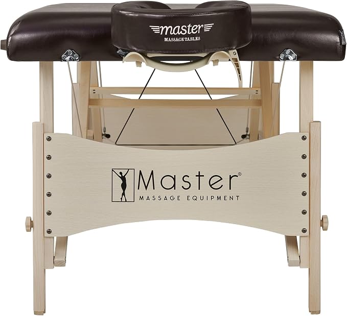 Master Massage Balboa LX Portable Massage Table Package, Chocolate Luster, 30 Inch