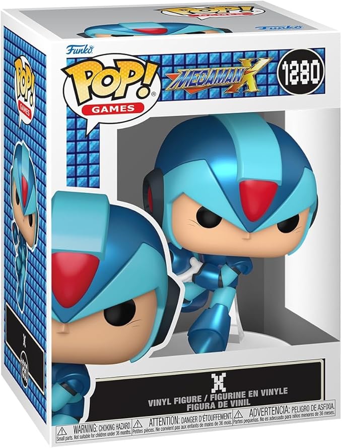 Funko Pop! Games: Mega Man - X - Collectable Vinyl Figure - Gift Idea - Official Merchandise - Toys for Kids & Adults - Video Games Fans - Model Figure for Collectors and Display