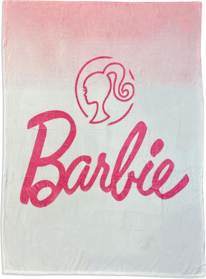 Official License Character Girls Pink Fleece Soft and Cozy Throw Blanket (40" x 60)