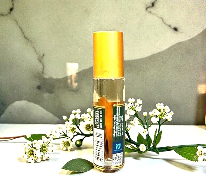 2 Packs - Ginseng Essential Oil - Dau Nong Nhan Sam - 10mL per Bottle with 2 Bottle per Order - Product of Thailand