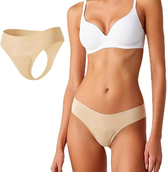 Seamless Thongs for Women Invisible Camel Toe Underwear No Show Thong Panty Liners Workout G-Strings Underwear