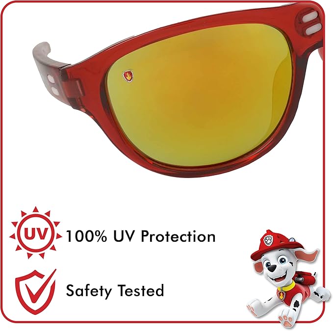 ARKAID PAW Patrol Boys Sunglasses | Chase, Marshall and Rubble | Safe UV400 | One Size Fits Most Kids