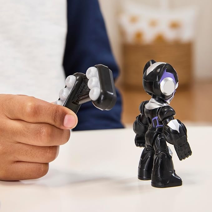 IRON MAN AND HIS AWESOME FRIENDS Marvel Black Panther Plane Action Figure & Toy Vehicle, 3-Inch (7.6 CM) Super Hero Toys for Kids, Ages 3+