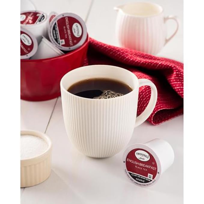 Twinings Tea K-Cup Assortment, Herbal & Black (Pack of 20) – Perfect Gourmet Gift Set
