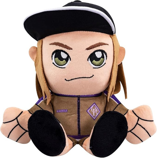 Bleacher Creatures WWE Matt Riddle 8" Kuricha Sitting Plush- Soft Chibi Inspired Toy