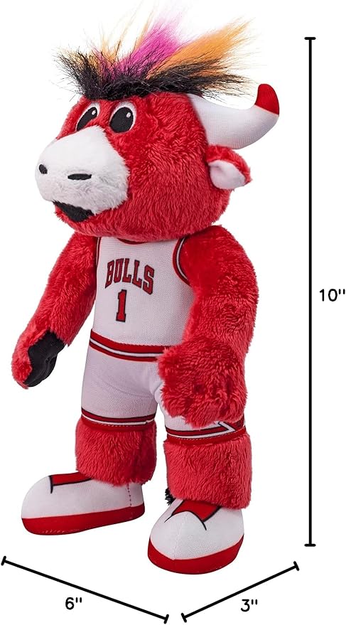 Bleacher Creatures NBA Unisex NBA 10-inch Mascot Plush Doll
