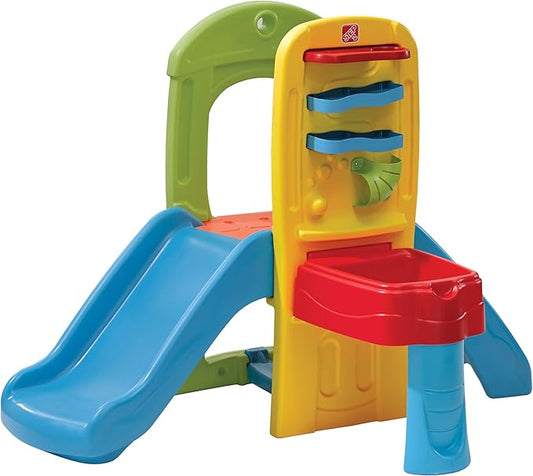 Step2 Play Ball Fun Climber, Kids Outdoor/Indoor Playset, Backyard Playground Set, Slide, Ladder, Ball Drop Maze, Outside Jungle Gym, For Toddlers 1.5+ Years Old
