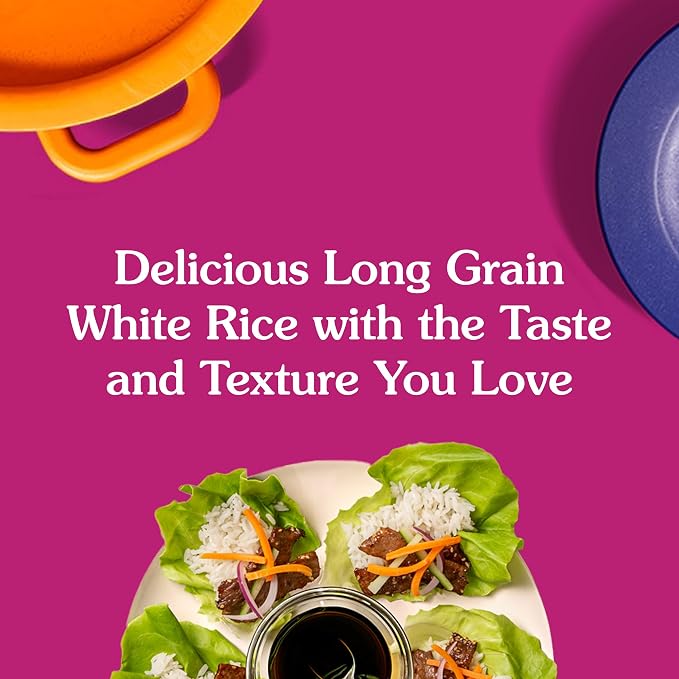 BEN'S ORIGINAL Enriched Long Grain White Rice, Parboiled Rice, 10 lb Bag
