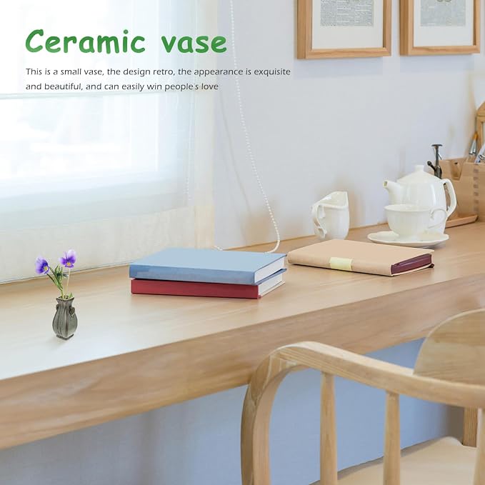 Ceramic Vase Set and Plant Container House Decor Farmhouse Style Modern Decorative