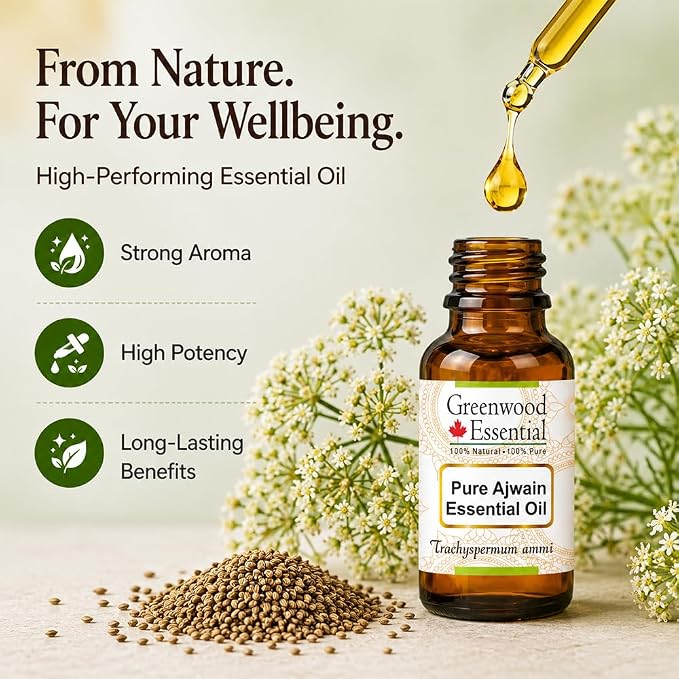 Greenwood Essential Pure Cedarwood Essential Oil (Juniperus virginiana) with Glass Dropper Steam Distilled 50ml (1.69 oz)