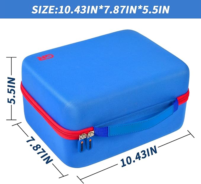 Blue & Pink, 2 Cases Compatible with Little Tikes for Story Dream Machine Books Starter Set (Box Only)