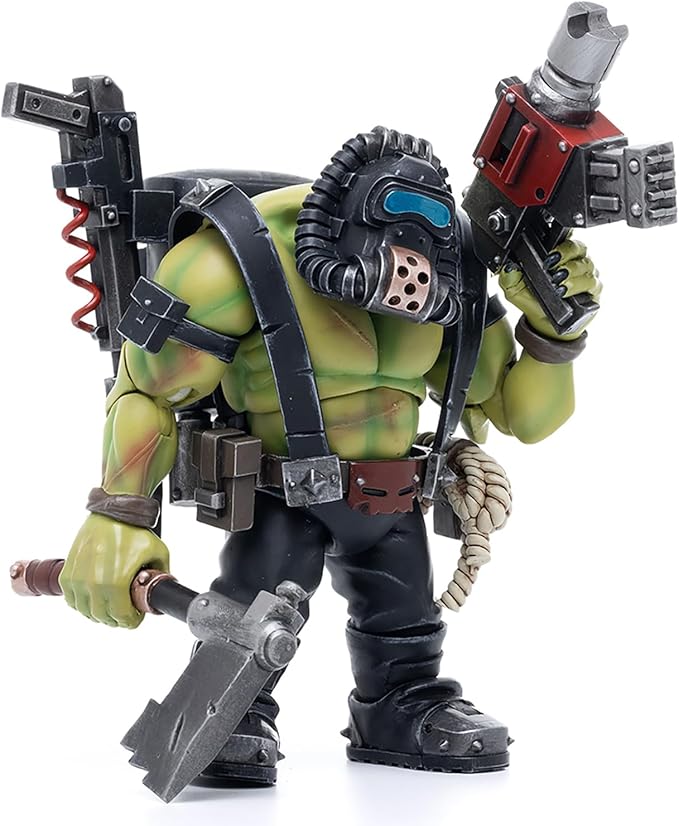 JOYTOY Warhammer 40K 1/18 Action Figures, Ork Kommandos Dakka Boy Snarit Perfect for Collectors & Decor, Ideal Gift for Birthdays, Christmas, Character Figure - JT2955